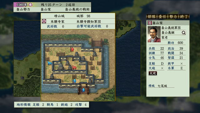 籠城戦基本画面