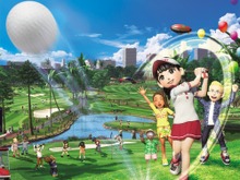 PS4『New みんなのGOLF』はオープンワールド!釣りやスカイダイビングも楽しめ、カートを乗り回すことも 画像
