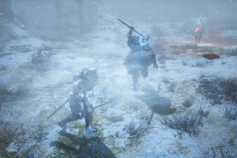 『DARK SOULS III』DLC第1弾「ASHES OF ARIANDEL」プレイ映像公開 ― 雪の中繰り広げられる死闘！ 画像