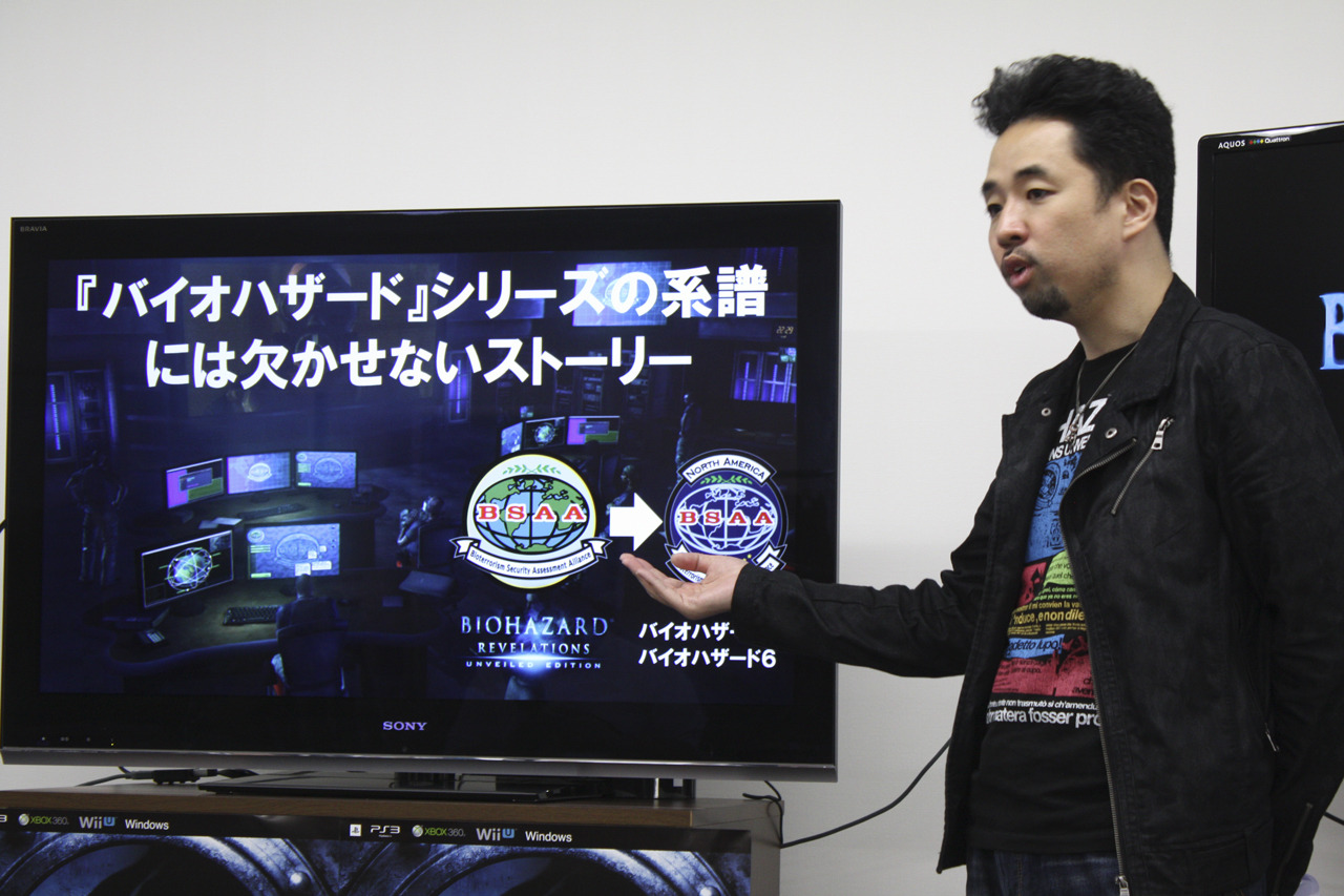 竹中プロデューサー 初期の バイオ を意識した 発売直前 バイオハザード リベレーションズ Ue 完成披露会レポ 1 4枚目の写真 画像 インサイド 竹中プロデューサー 初期の バイオ を意識した 発売直前 バイオハザード リベレーションズ Ue 完成披露会レポ 1 4枚目の写真 画像 インサイド