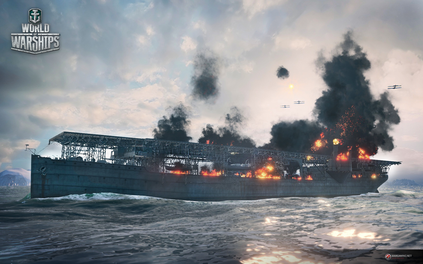 多数の艦載機が襲い掛かる 空母に注目した World Of Warships 最新トレイラー 6枚目の写真 画像 インサイド