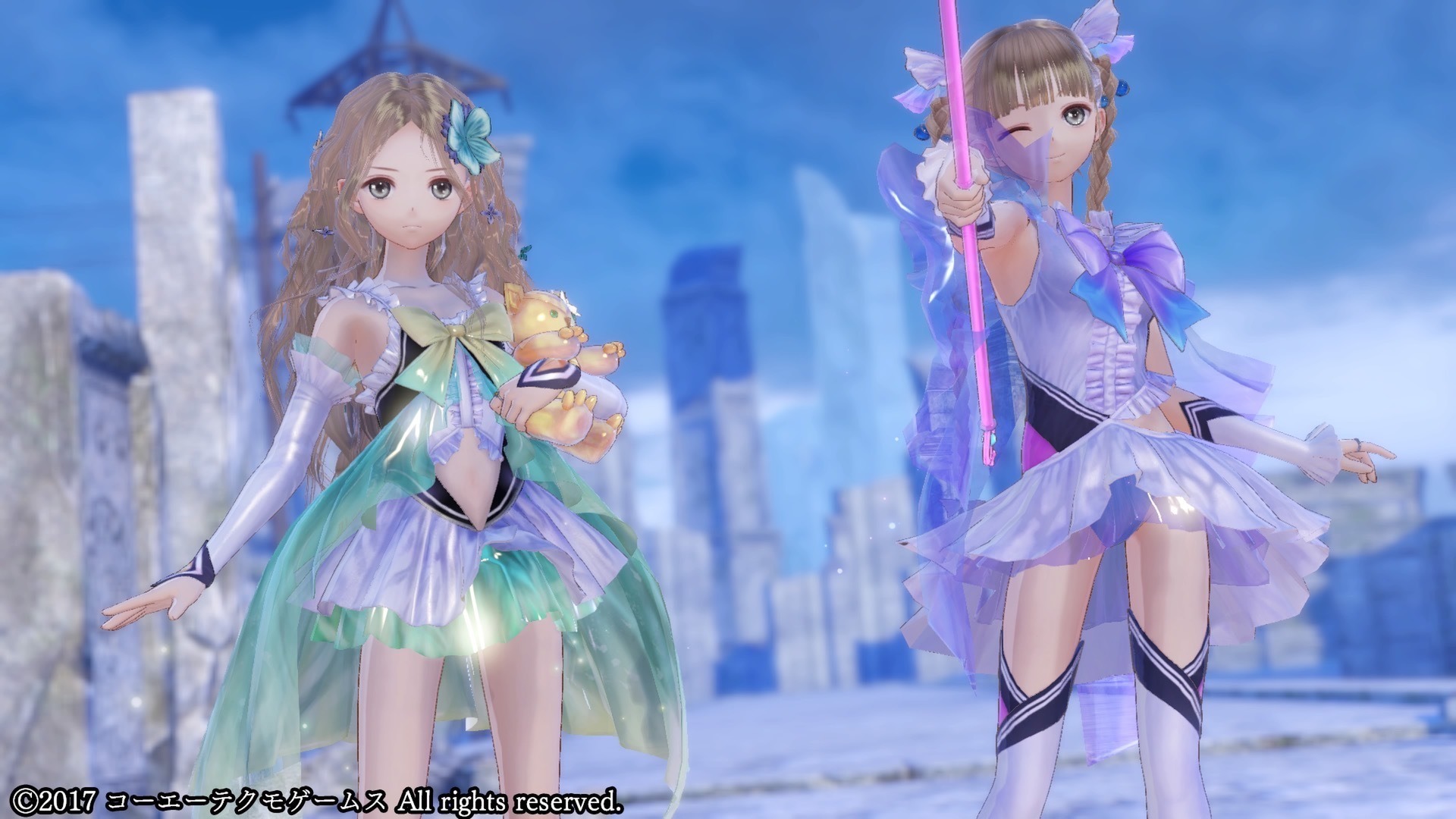 プレイレポ Blue Reflection 幻に舞う少女の剣 作品全体を包む 透明感 が心地よく そしてフェティシズムを刺激する 6枚目の写真 画像 インサイド