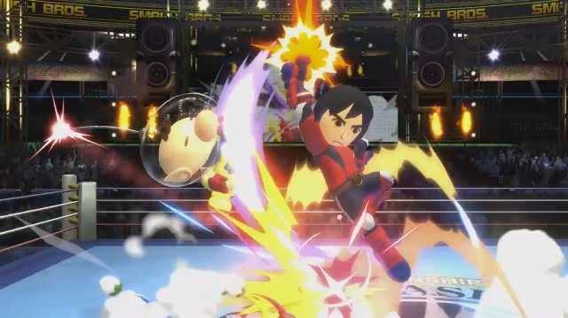 スマブラsp Miiファイターはアクションを強化 3種の必殺ワザ 12種類の声を組み合わせよう 1枚目の写真 画像 インサイド