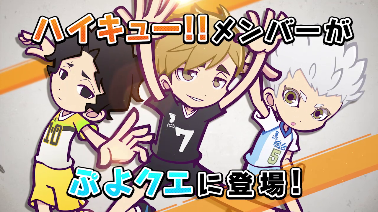 ぷよクエ X ハイキュー 17日よりコラボイベントの開催が決定 ぷよクエ X ハイキュー 17日よりコラボイベントの開催が決定
