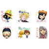 『ワールド オブ FF』の「クラウド」たちがLINEスタンプに！ボイス付き全24種類 画像