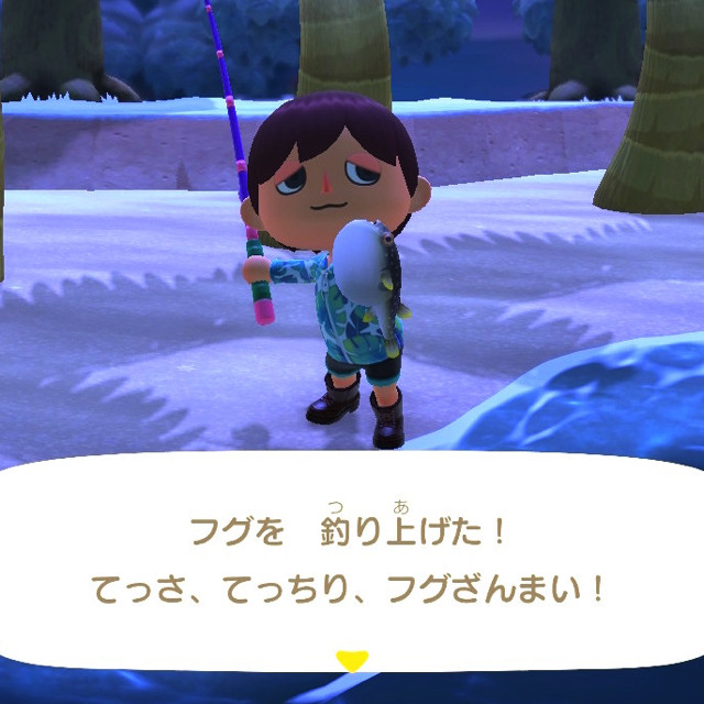 冬が旬？『あつまれどうぶつの森』で釣れる「フグ」について【平坂寛の『あつ森』博物誌】