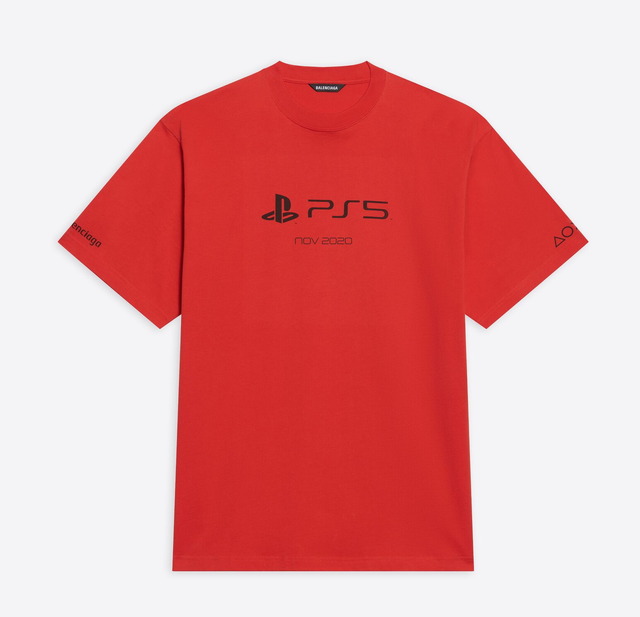 PS5本体よりもお高いコラボTシャツを高級海外ブランドが発売！フーディはお値段10万越え