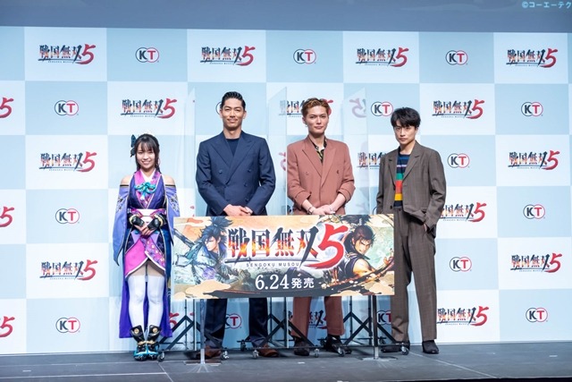 大原優乃さんが『戦国無双5』濃姫のコスプレを披露！EXILEの中で一番「織田信長」っぽいメンバーは？【完成発表会レポート】