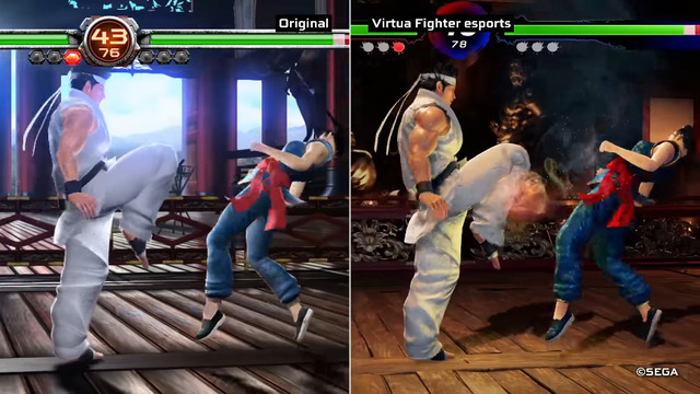 バーチャ新作『Virtua Fighter esports』過去作とのグラフィック比較映像やDLC紹介映像が公開！