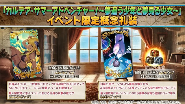 Fgo 新イベで見逃せないポイント5選 イベント礼装は最大atk00 Npアップのアーツ系 虹の糸玉 など上限なしで獲得可能 6枚目の写真 画像 インサイド