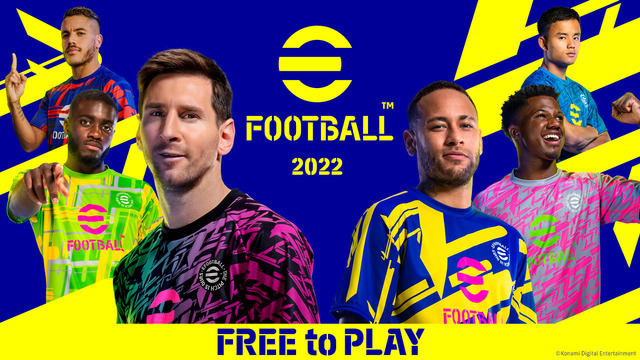 新生『ウイニングイレブン』として新作基本無料サッカーゲーム『eFootball 2022』がPS/XB/Windows向けにリリース