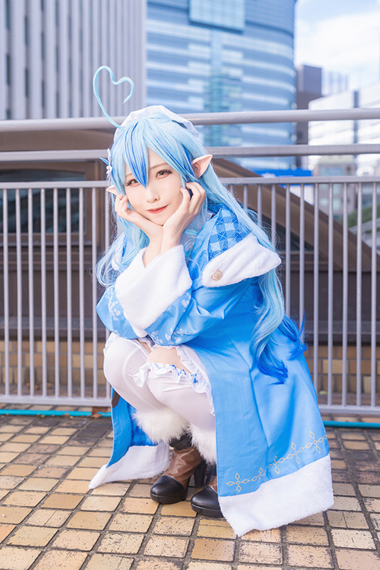 コスプレ】ホロライブ・雪花ラミィが可愛いすぎ！ 注目レイヤー・月野 