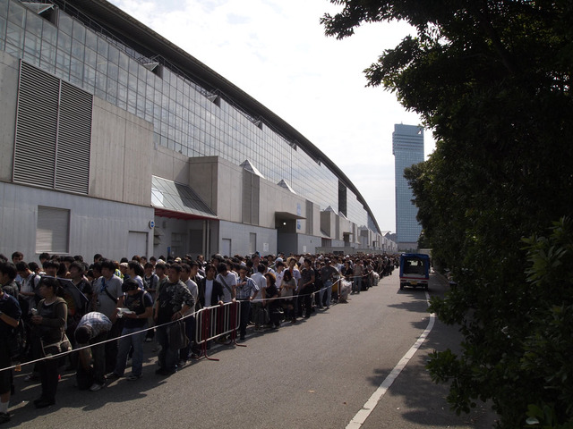 【TGS2009】晴天の開幕！東京ゲームショウ2009一般日スタート！