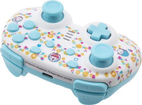 『ドラえもん』柄のスイッチ用コントローラーが登場！重さは純正Proコンの半分以下、お子様が持ちやすいサイズ感