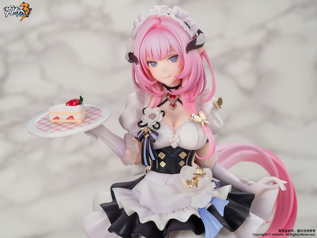 『崩壊3rd』エリシアが“ピンクのメイドさん♪”姿でフィギュアに！イチゴの様に甘くキュートな微笑みにメロメロ