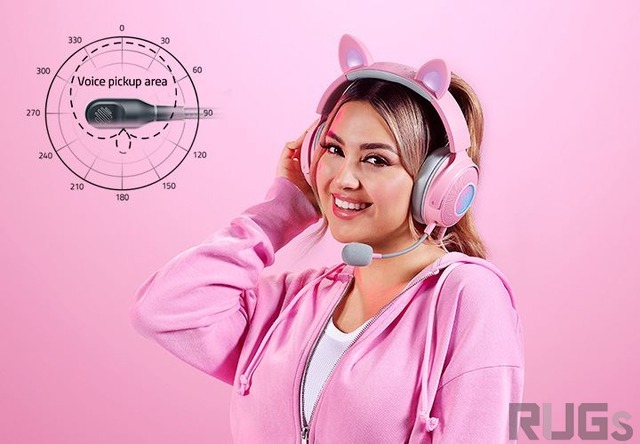 ネコミミだけじゃない！クマミミ・ウサギミミにカスタムできるRazerのゲーミングヘッドセット「Razer Kraken Kitty V2 Pro」登場