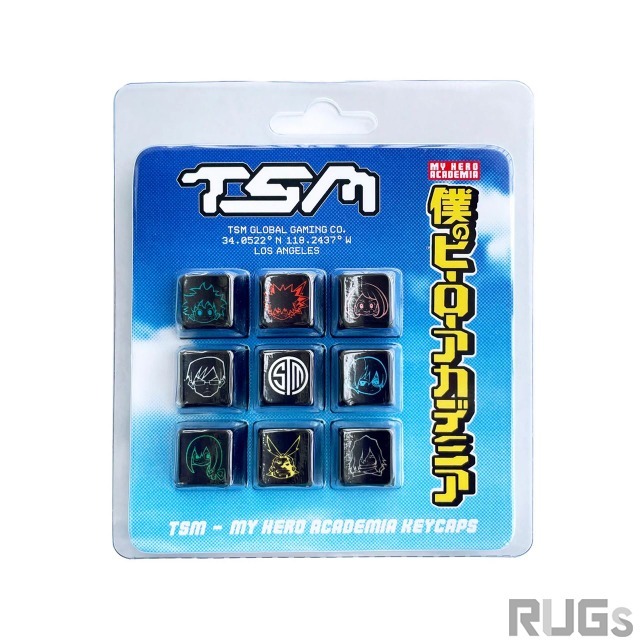 eスポーツチーム「TSM」が「ヒロアカ」とコラボ！アパレルやキーキャップを発売―ただし日本からは買えず