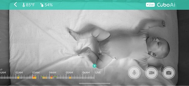 AIで赤ちゃんの睡眠を守る！寝返りやうつ伏せ寝を検知する「スマートベビーモニター」が、期間限定15％OFF