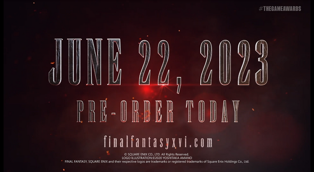 『FF16』2023年6月22日発売に向けて多くの情報を準備中！公式Twitterが明言