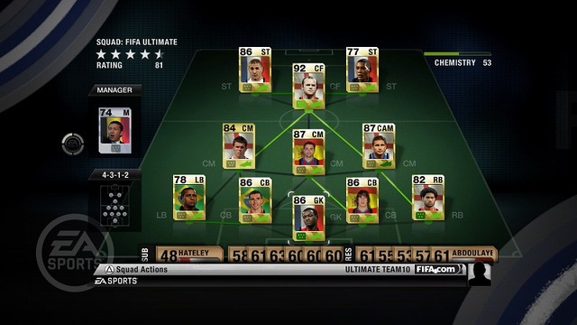 FIFA10 ULITIMATE TEAM