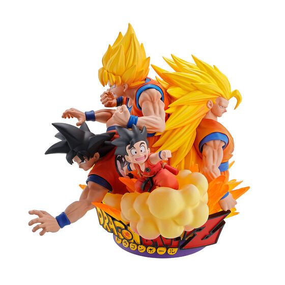 「ドラゴンボールZ」幼少期から超サイヤ人3までの「孫悟空」が勢揃い！超贅沢なフィギュアに、思い出が溢れかえる