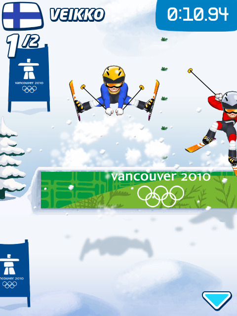 バンクーバー2010 冬季オリンピック公式モバイルゲーム