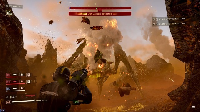 4人協力TPS『Helldivers 2』新ゲームプレイ映像！超巨大なバイル・タイタンとの激闘に挑むヘルダイバーたち【State of Play 2023.09速報】