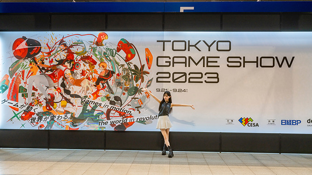 「東京ゲームショウ2023」では、イードのナビゲートモデルとしても活躍してくれた緩苺さん（X：@1004yrm_）