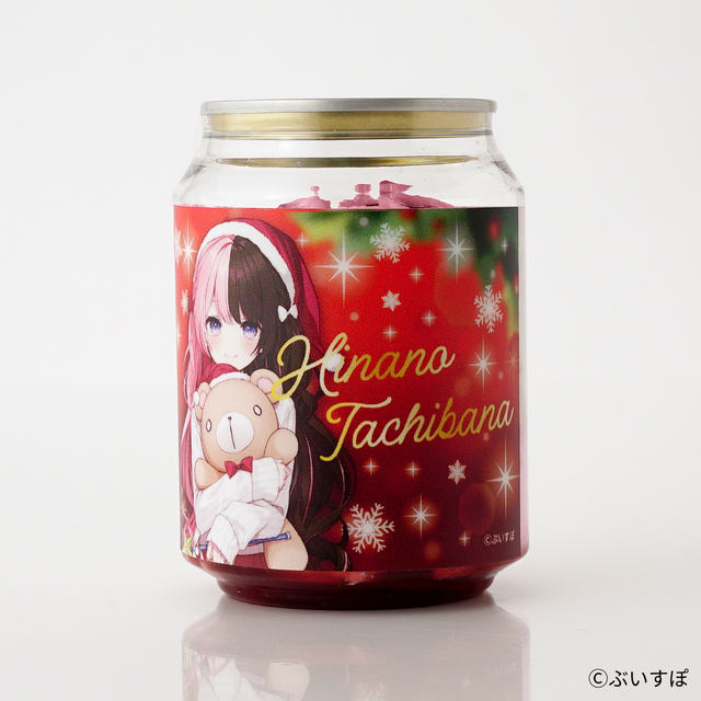 「橘ひなの」「藍沢エマ」「胡桃のあ」ら全19人の“クリスマスカード”も付属！「ぶいすぽっ！」とコラボした“特別なケーキ缶”が新発売