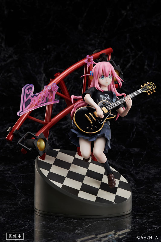 「ぼっち・ざ・ろっく！」“ギターヒーロー”「後藤ひとり」新フィギュアが発売！「STARRY」イメージの台座と「Bocchi」のネオンサインかっこいい