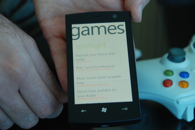 【GDC2010】ゲーム機としての力量はいかほど? 「Windows Phone 7 Series」をデモでチェック