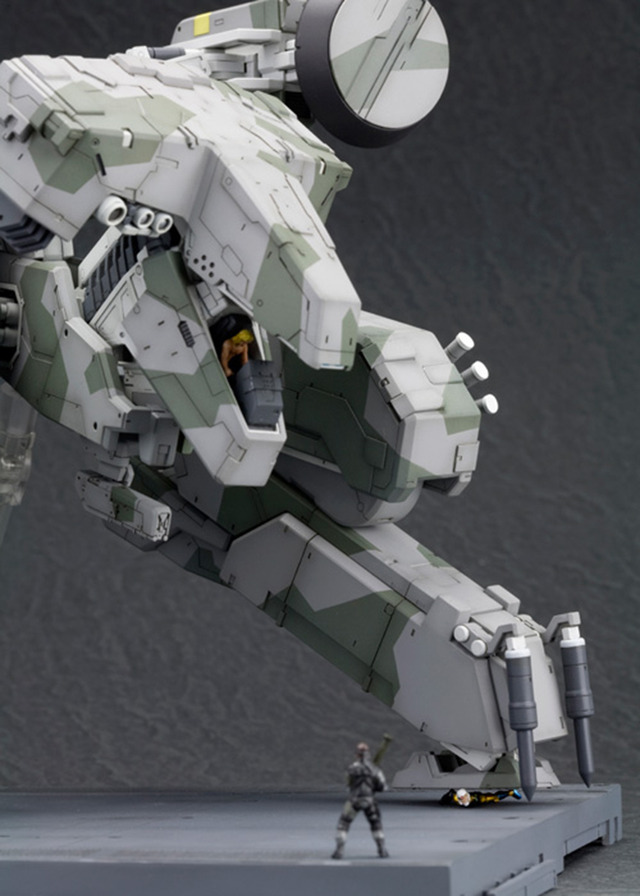 『メタルギア ソリッド』より核搭載二足歩行戦車「メタルギアREX」が再販！ソリッド・スネークや“踏まれた”サイボーグ忍者が付属