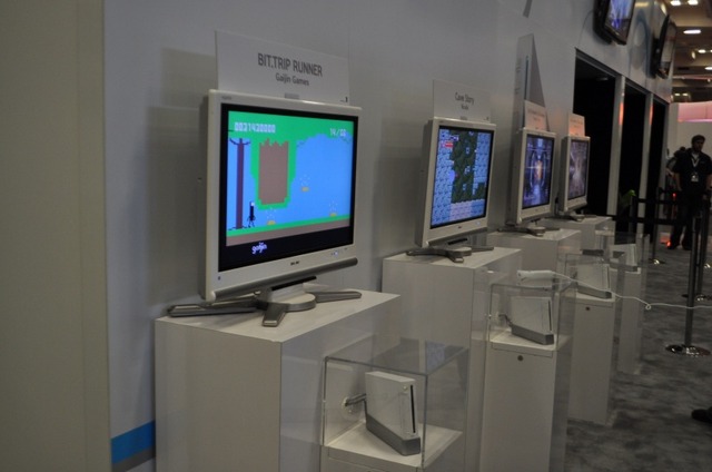 【GDC2010】Wiiウェア『Bit.Trip.Runner』を体験！疾走せよ！