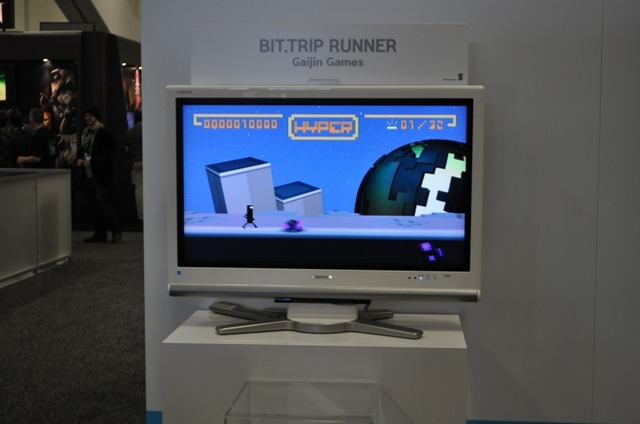 【GDC2010】Wiiウェア『Bit.Trip.Runner』を体験！疾走せよ！
