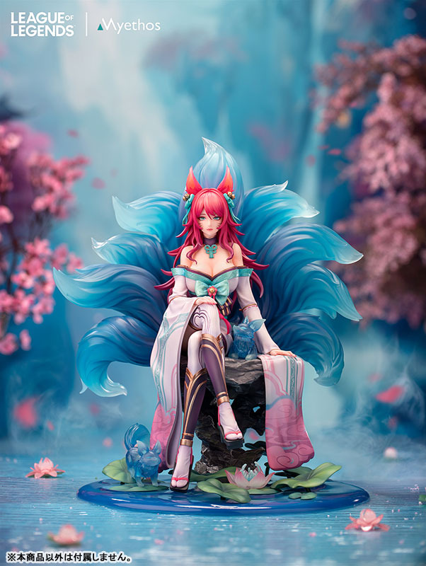 肩から胸元まで大胆な“あの”スキンが立体化！『LoL』アーリの花祭りスキンがフィギュアになって登場