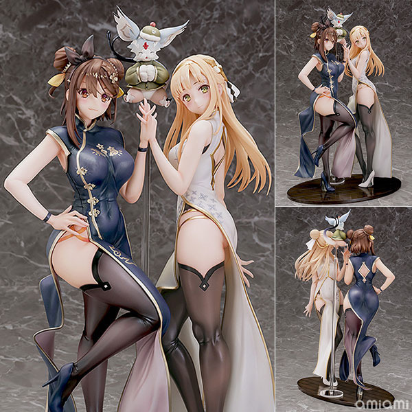 ライザのアトリエ2 ～失われた伝承と秘密の妖精～ ライザ＆クラウディア チャイナドレスVer.　1/6スケール 完成品フィギュア（C）2020 コーエーテクモゲームス All rights reserved.