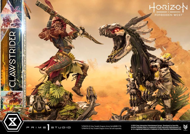 お値段20万越えの凄まじいメカディティール！『Horizon Forbidden West』の機械獣「クローストライダー」が1/4スタチューに