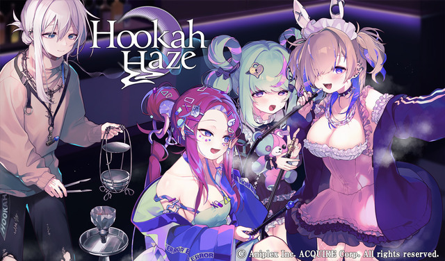 美少女たちとのシーシャ屋ADV『Hookah Haze』7月11日に発売決定！本編では描かれない完全オリジナルストーリーの体験版は6月11日に配信