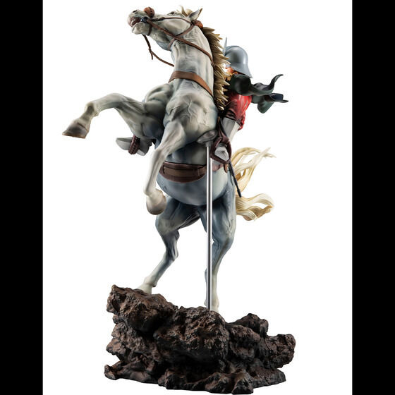 「ガンダム」白馬に乗ったシャア・アズナブルがフィギュアに！カッコよくマントをひらめかせ、絵画のような仕上がりに