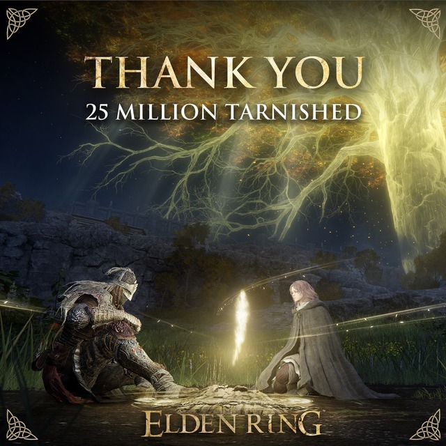 『エルデンリング』累計出荷本数2,500万本突破―本編を振り返る映像も新たに公開