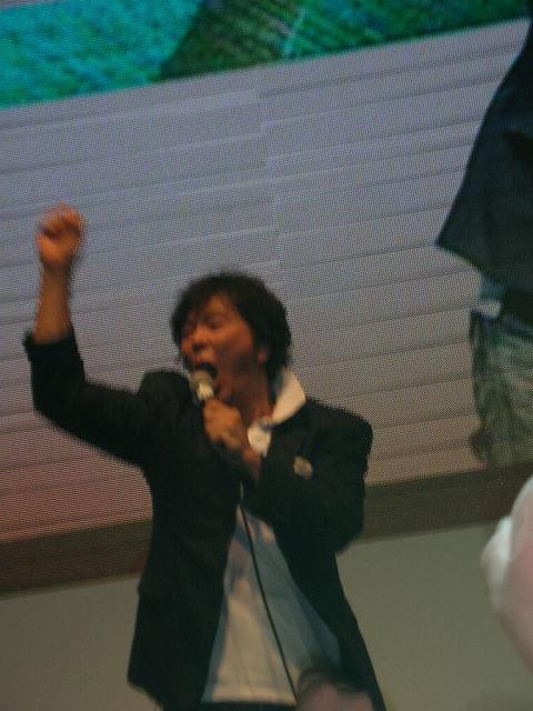 【TGS2007】大仁田厚、TGSに登場！爆弾政治トークがセガブースでファイアー!!