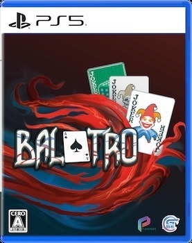 “圧倒的に好評”デッキ構築型ゲーム『Balatro』PS5/スイッチ向け日本語パッケージ版10月24日発売―特典つき予約開始