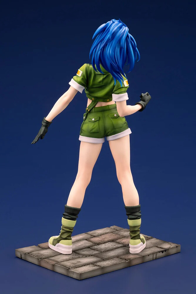 当時の面影を残しつつ…『KOF‘97』時代の「レオナ」が美少女フィギュア化！超必殺技「リボルスパーク」のビシッとした決めポーズを再現