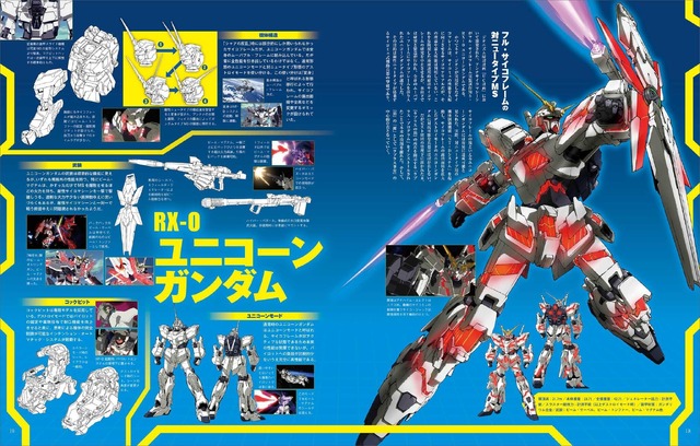 ユニコーンガンダムの世界を網羅した一冊「ガンダムUC＆ナラティブ大解剖」発売！ラプラスの箱の真相、各勢力のキャラやメカニックを徹底解説