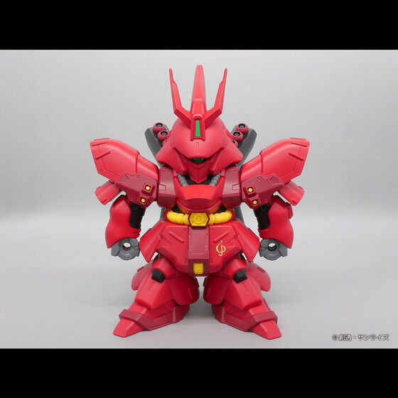 全高約24cm、深紅のボディが存在感抜群！「機動戦士ガンダム 逆襲のシャア」より、シャアの愛機「サザビー」がジャンボソフビフィギュアSDに