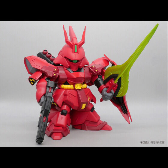 全高約24cm、深紅のボディが存在感抜群！「機動戦士ガンダム 逆襲のシャア」より、シャアの愛機「サザビー」がジャンボソフビフィギュアSDに