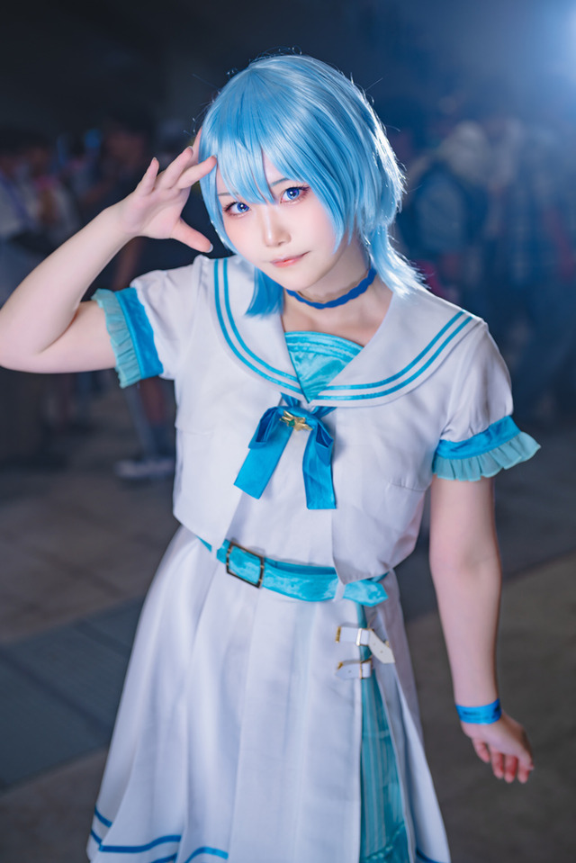 星街すいせい「ホロライブ」／桜苺ちう（X：@chiu_cos）、撮影：山颪ヒア（X：@fotomachen）
