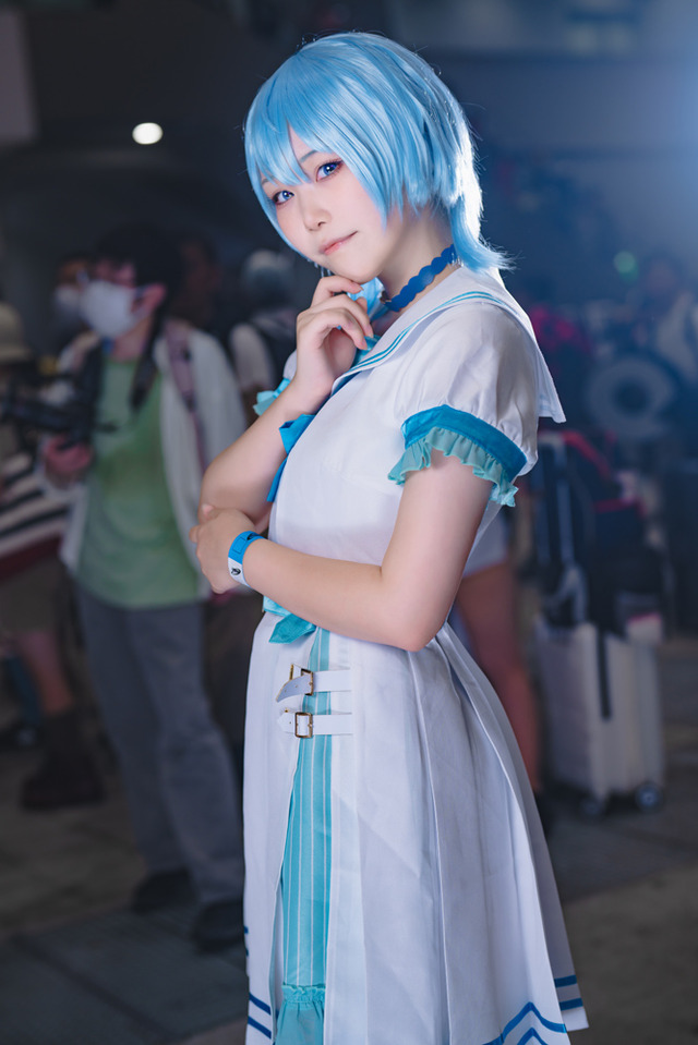 星街すいせい「ホロライブ」／桜苺ちう（X：@chiu_cos）、撮影：山颪ヒア（X：@fotomachen）