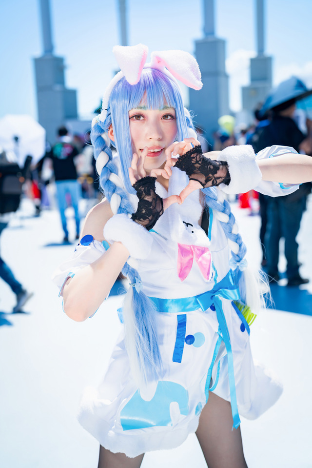兎田ぺこら「ホロライブ」／月詠乃愛（X：@tukuyomi1220）、撮影：Jon（X：@Jon1569）