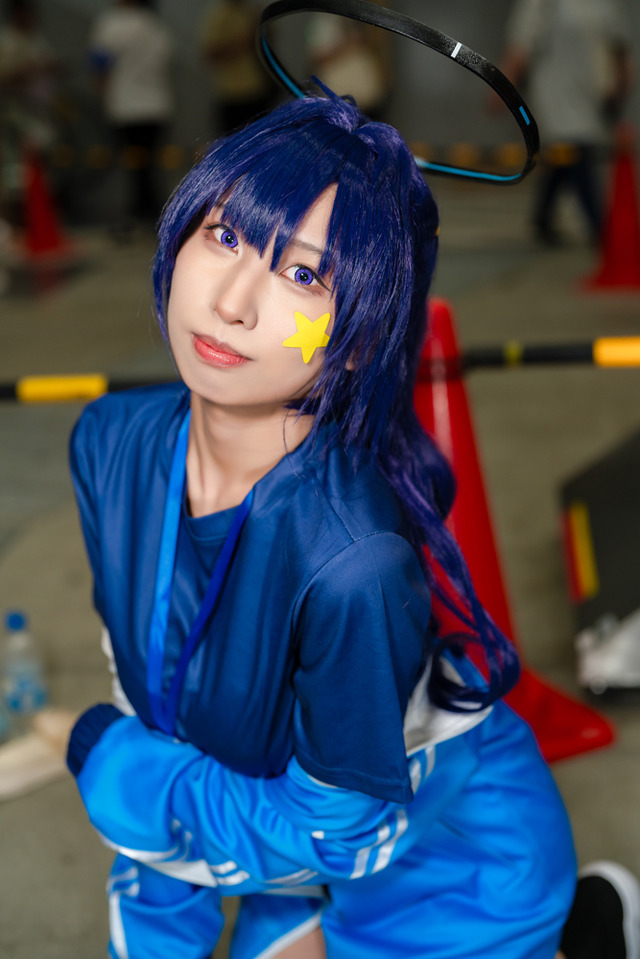 早瀬ユウカ『ブルーアーカイブ』／いのり（X：@ia_inori）、撮影：tama（X：@tama_0811_）